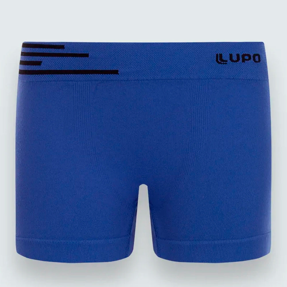 Boxer Sem Costura Lupo Kids Em Microfibra Masculina