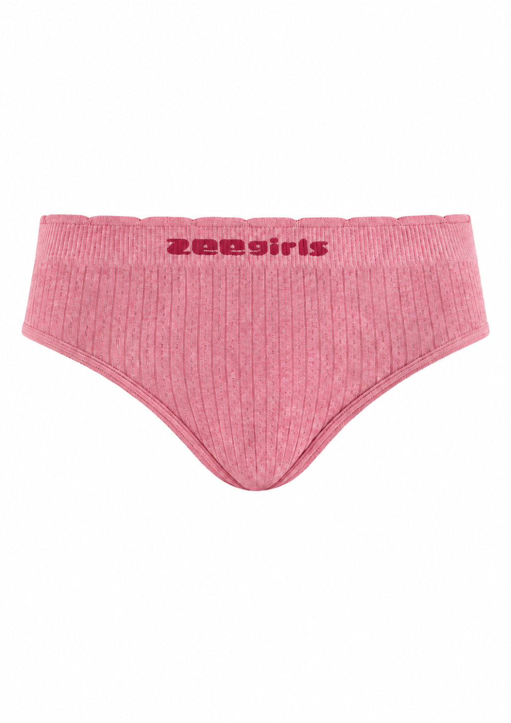 Calcinha Tanga Mescla Infantil Sem Costura Menina Zee Rucci - Rosa