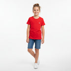 Camiseta Manga Curta Kely Kety Com Detalhe de Coração Feminina