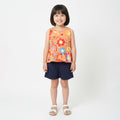 Conjunto Regata e Shorts Kely Kety Estampado Feminina