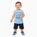 Conjunto Regata E Shorts ReiRex Waves Masculino