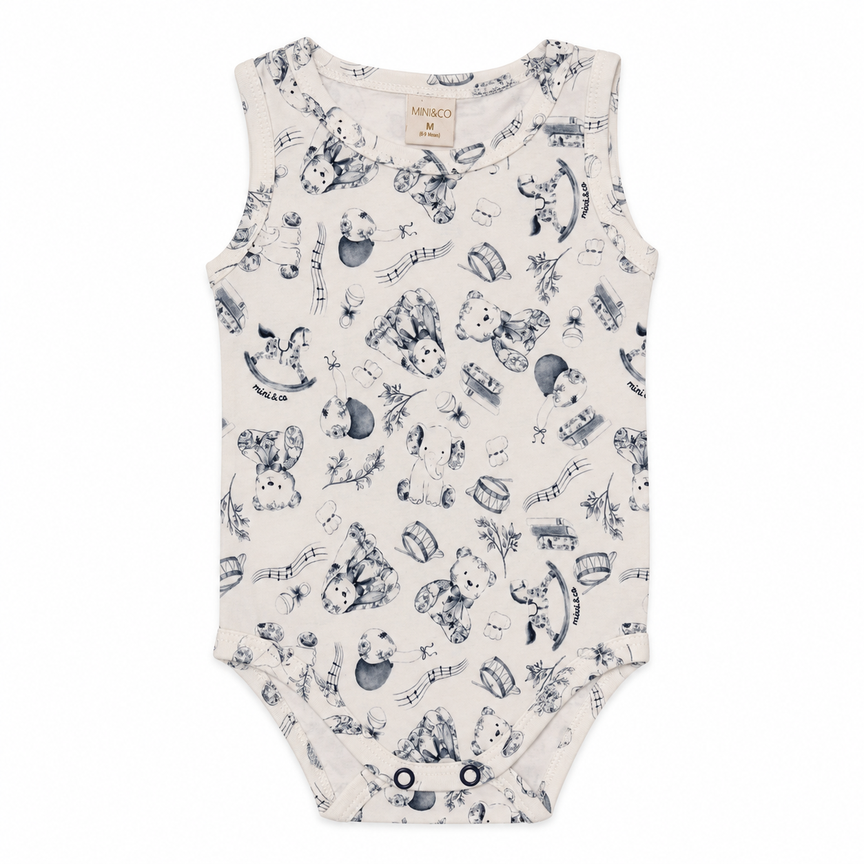 Body Regata Avulso Suedine Masculino Mini & Co - Provençal Masculino