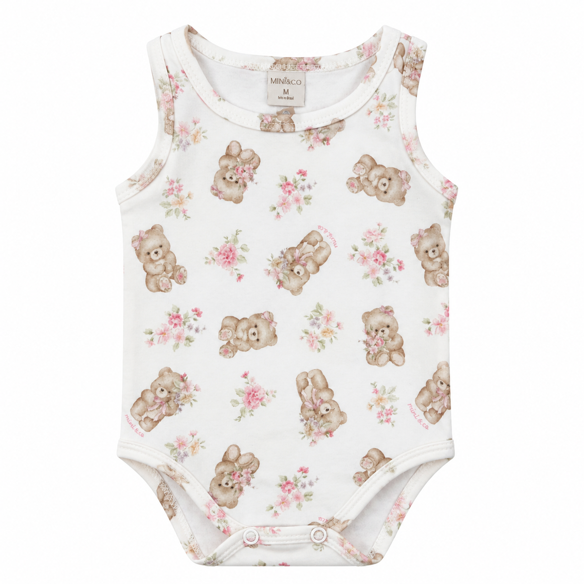 Body Regata Mini & CO Feminino - Ursinhas