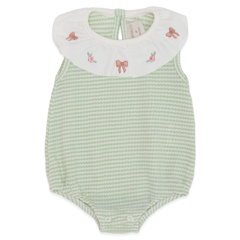 Body Banho de Sol Regata Listrado Tricot e Suedine Feminino – Esquilinhas