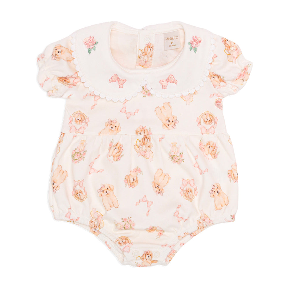 Body Banho de Sol Manga Curta Gola Suedine Feminino – Cachorrinhas