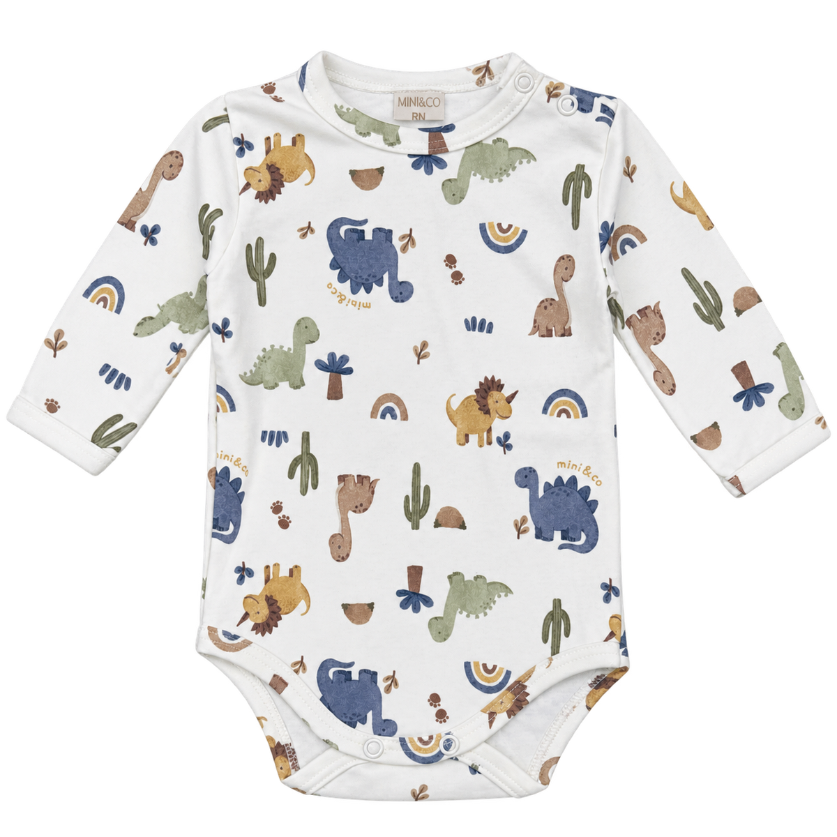 Body Manga Longa Avulso Suedine Masculino Mini & Co - Dinos