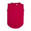 Body Banho de Sol Tricot Vermelho Unissex Mini & Co
