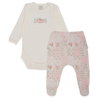 Conjunto Body Manga Longa Bordado e Mijão Babadinho Suedine Feminino - Patchwork