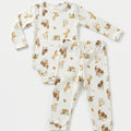 Conjunto Body Manga Longa Mini & CO Unissex - Cavalinho