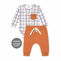 Conjunto Body Manga Longa e Calça Suedine Masculino Mini & Co – Dinos