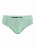 Calcinha Tanga Mescla Infantil Sem Costura Menina Zee Rucci - Verde
