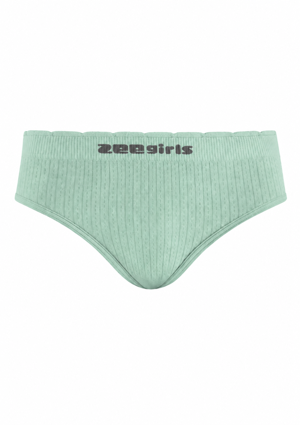 Calcinha Tanga Mescla Infantil Sem Costura Menina Zee Rucci - Verde