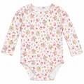 Body Manga Longa Avulso Suedine Feminino Mini & Co - Gatinhas