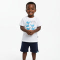 Conjunto Camiseta e Bermuda Moletinho Kamylus Estampado Masculino