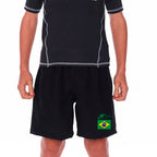 Bermuda De Tactel Mormaii Brasil Masculina - Preto