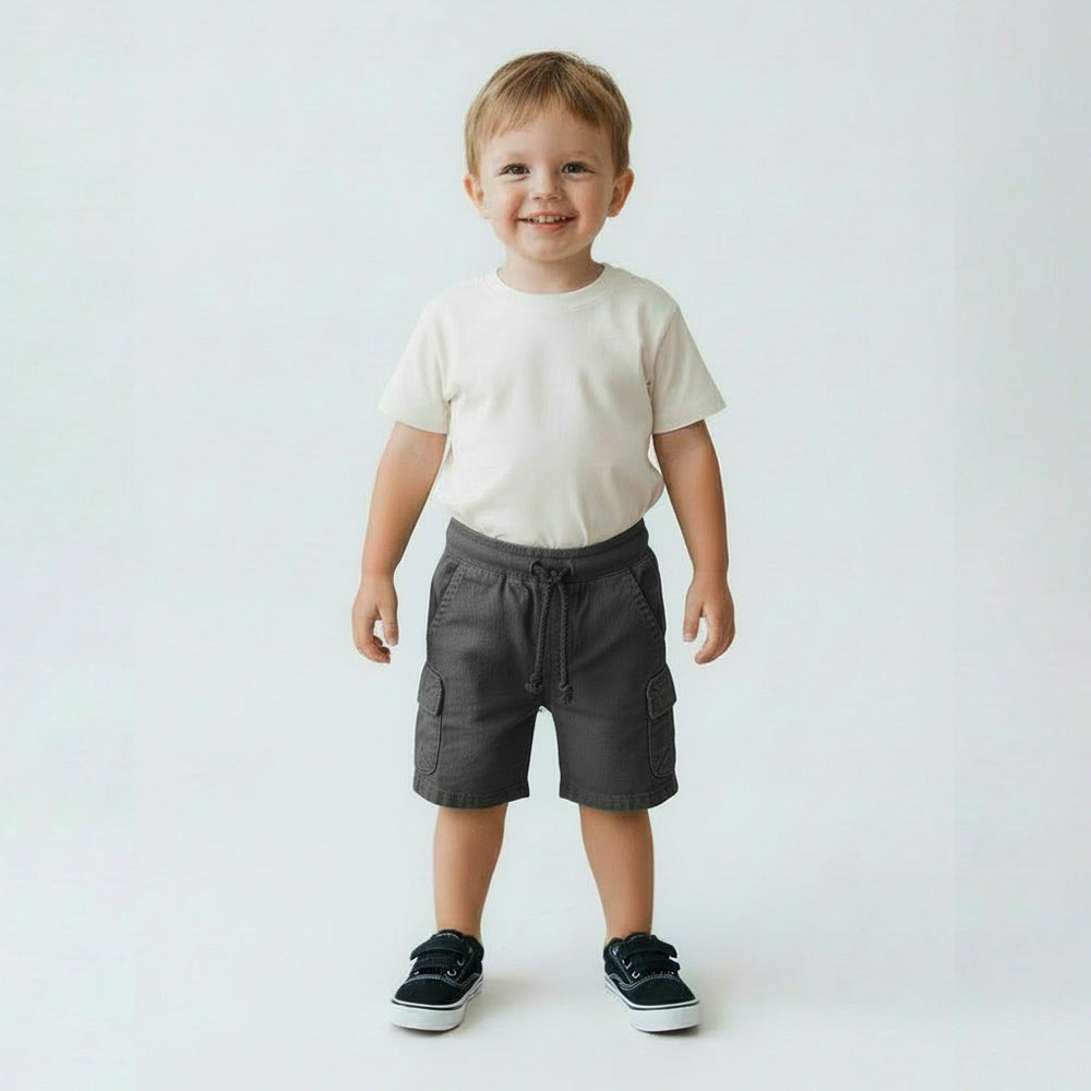 Bermuda Sarja Cargo Cordão Playground Masculina
