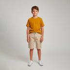 Bermuda Sarja Cargo com Elástico Fakini Masculina