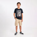 Bermuda Cargo Sarja Bege Playground Masculina
