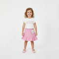 Conjunto Camiseta Manga Curta E Shorts-Saia Fakini Infantil Feminino
