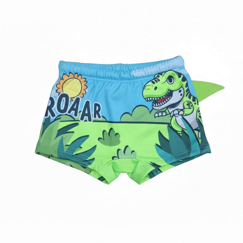 Sunga Fakini Infantil Estampada Com Proteção UV Moda Praia Masculina