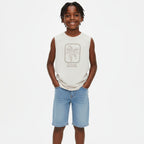 Camiseta Regata Fakini Infantil Estampada Masculina