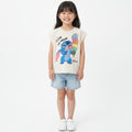 Camiseta Regata Fakini Infantil Estampada Feminina