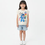 Camiseta Regata Fakini Infantil Estampada Feminina