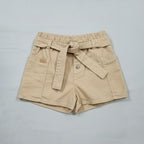 Shorts Sarja 3 Botões Bege Playground Feminino