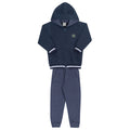 Conjunto Moletom Jaqueta Matelassê Marinho Randa Mundu - Masculino