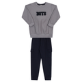 Conjunto Moletom Boys Granito Randa Mundu - Masculino