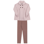 Conjunto Casaco Matelasse Grão Randa Mundu - Feminino