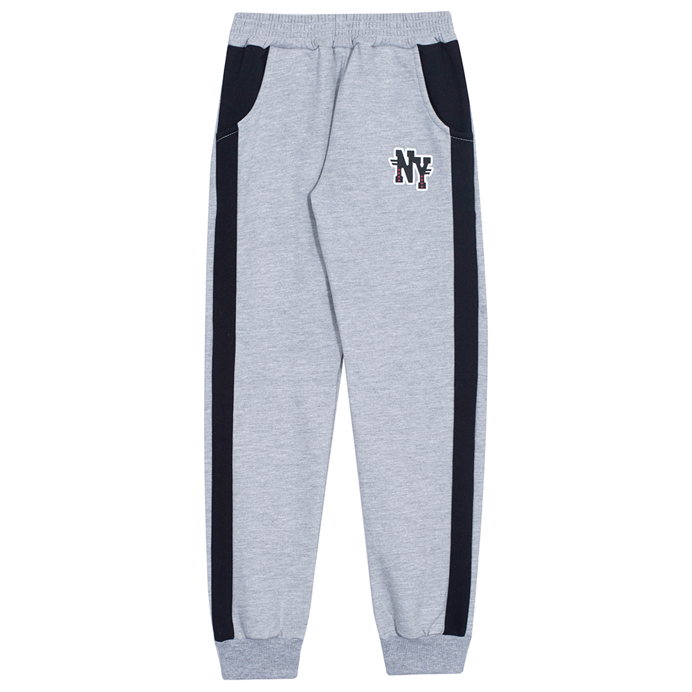 Calça Moletom Peluciado NY Mescla Randa Mundu - Masculina