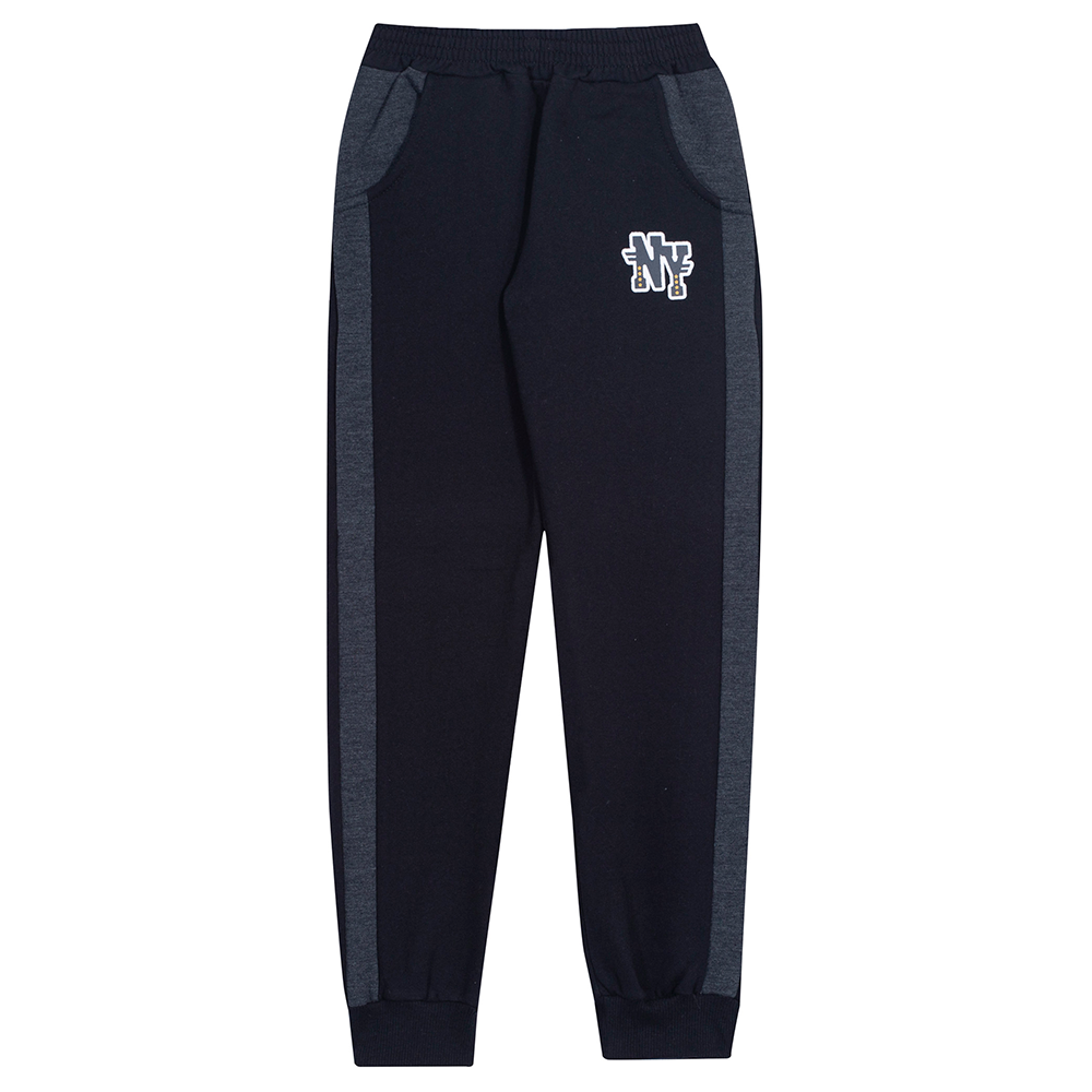 Calça Moletom Peluciado NY Preta Randa Mundu - Masculina