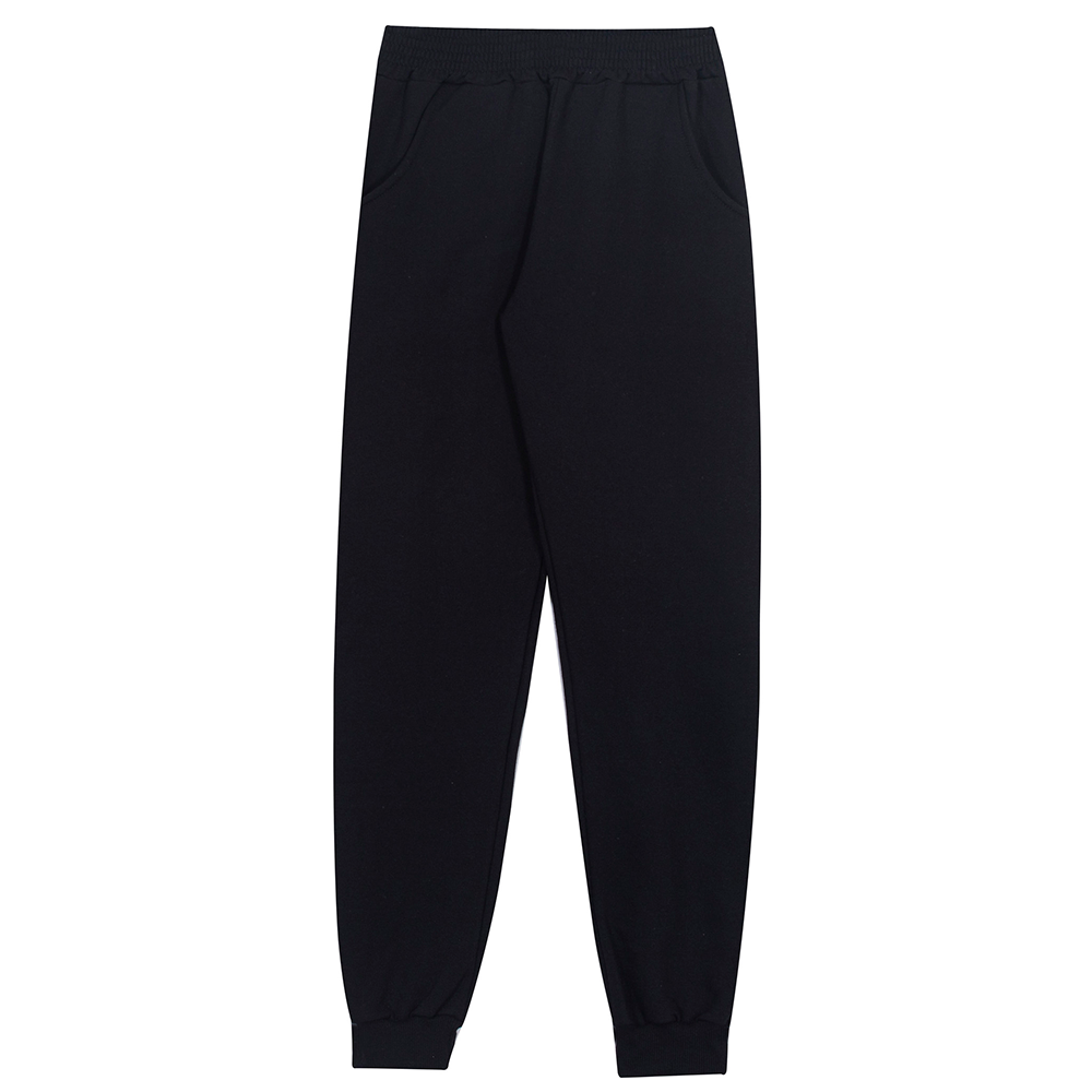 Calça Moletom Básica Peluciada Preta Randa Mundu - Masculina