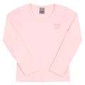 Blusinha Manga Longa com Strass Lollipop Randa Mundu - Feminina