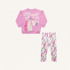 Conjunto Blusa Moletom e Legging Viva a Magia Fakini - Feminino