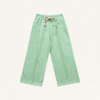 Calça Malha Wide Leg Cordão Fakini - Feminina