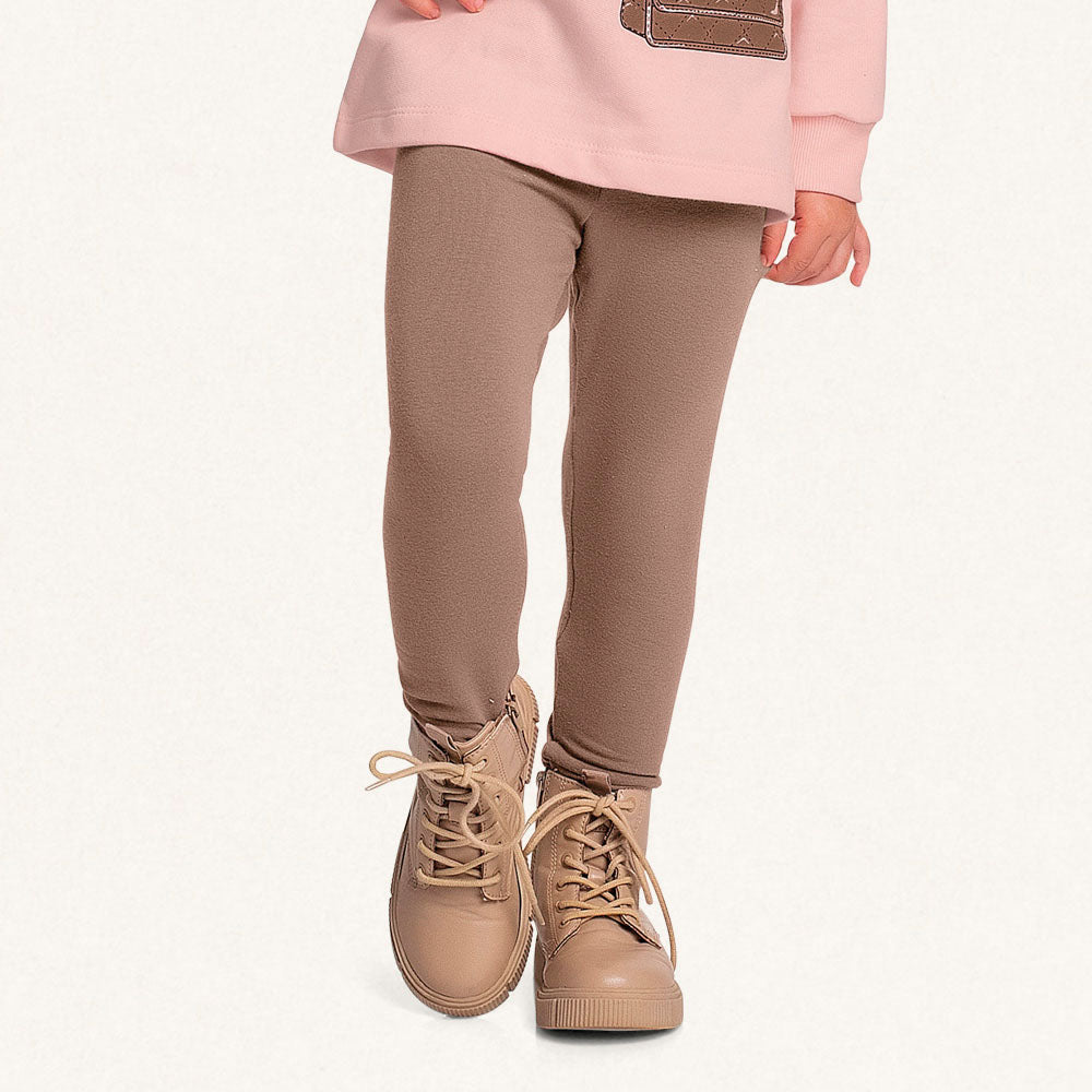 Conjunto Moletom Blusa e Calça Peluciada Good Things Rosa Fakini - Feminino
