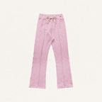 Calça Malha Flare Cordão Fakini - Feminina
