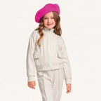 Conjunto Jaqueta e Wide Leg Malha Cru Fakini - Feminino