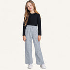 Blusinha Manga Longa Gola com Strass Fakini - Feminina