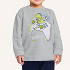 Conjunto Moletom Play Dino Cinza Fakini – Masculino