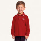 Camisa Polo Manga Longa Bordada Fakini - Masculina