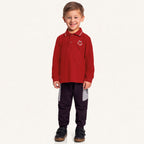 Camisa Polo Manga Longa Bordada Fakini - Masculina