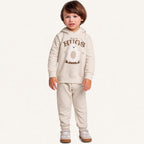 Conjunto Moletom Estampado Urso Polar Fakini - Masculino