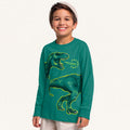 Camiseta Manga Longa Protect the Dinos Fakini - Masculina
