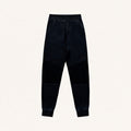 Calça Moletom Jogger Peluciada Preta com Recorte no Joelho Fakini - Masculina