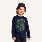 Camiseta Manga Longa Estampada Challenges Move You Fakini - Masculina