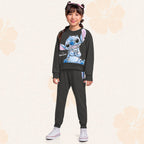 Conjunto Moletom Blusa e Calça Peluciado Lilo e Stitch Fakini - Feminino