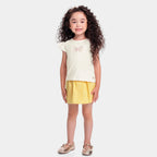 Conjunto Blusa e Short Saia Borboleta Fakini Feminino